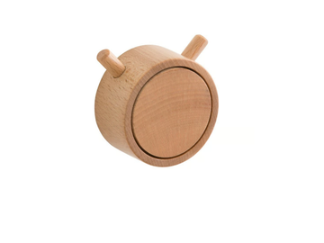 RING - Wall-mounted wooden coat rack by EVER Life Design - view 2